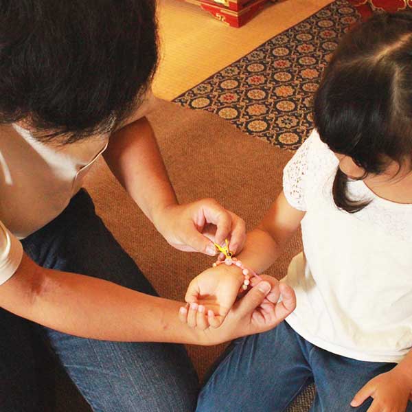 数珠作り体験